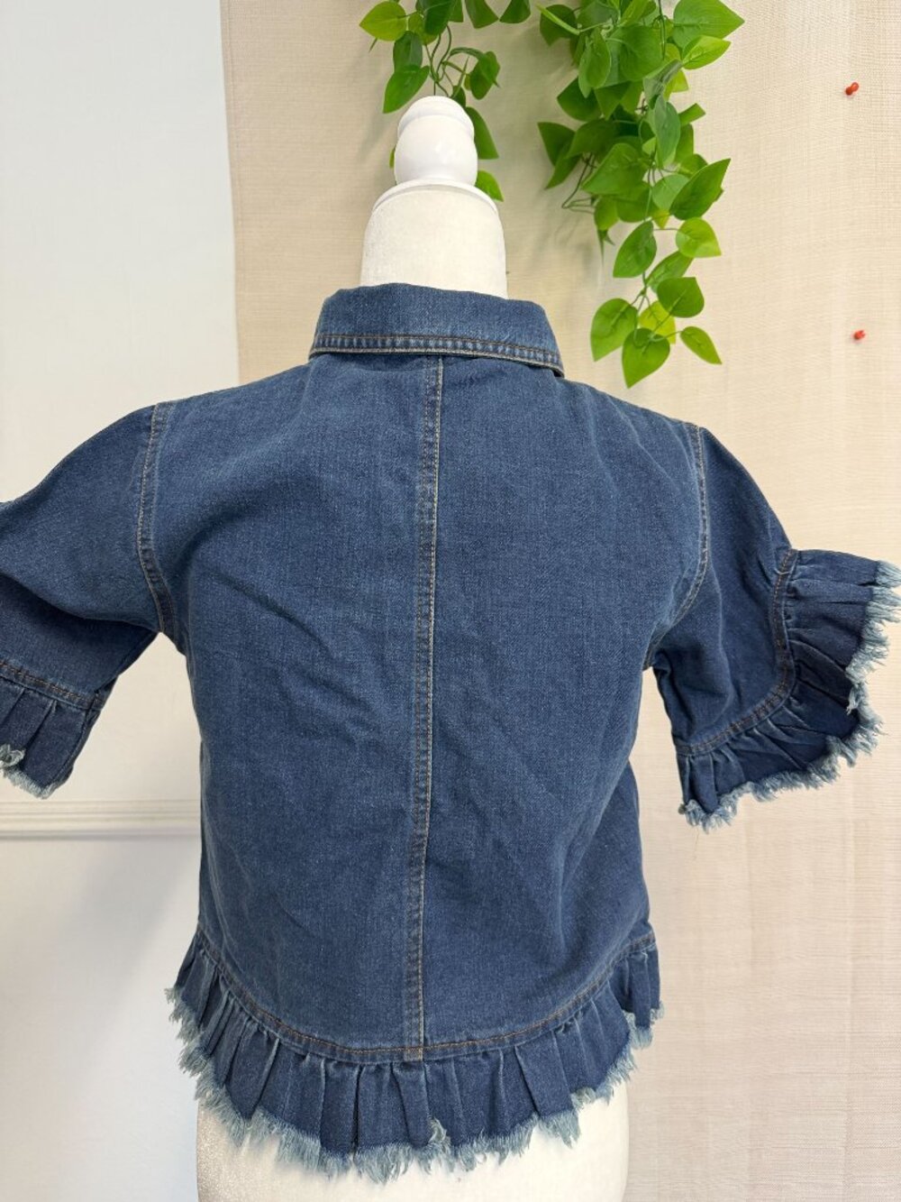 Women's Denim Jacket - Picture 6 of 6